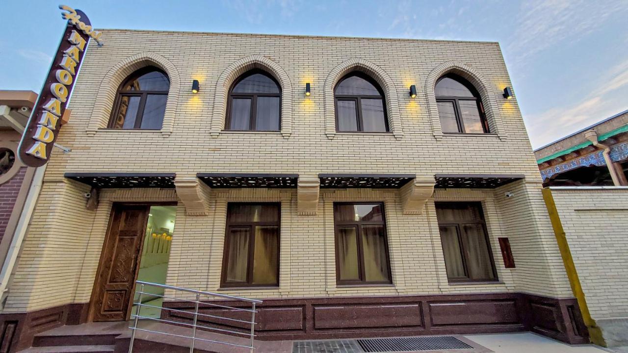 Hotel Maroqanda Samarcanda Exterior foto
